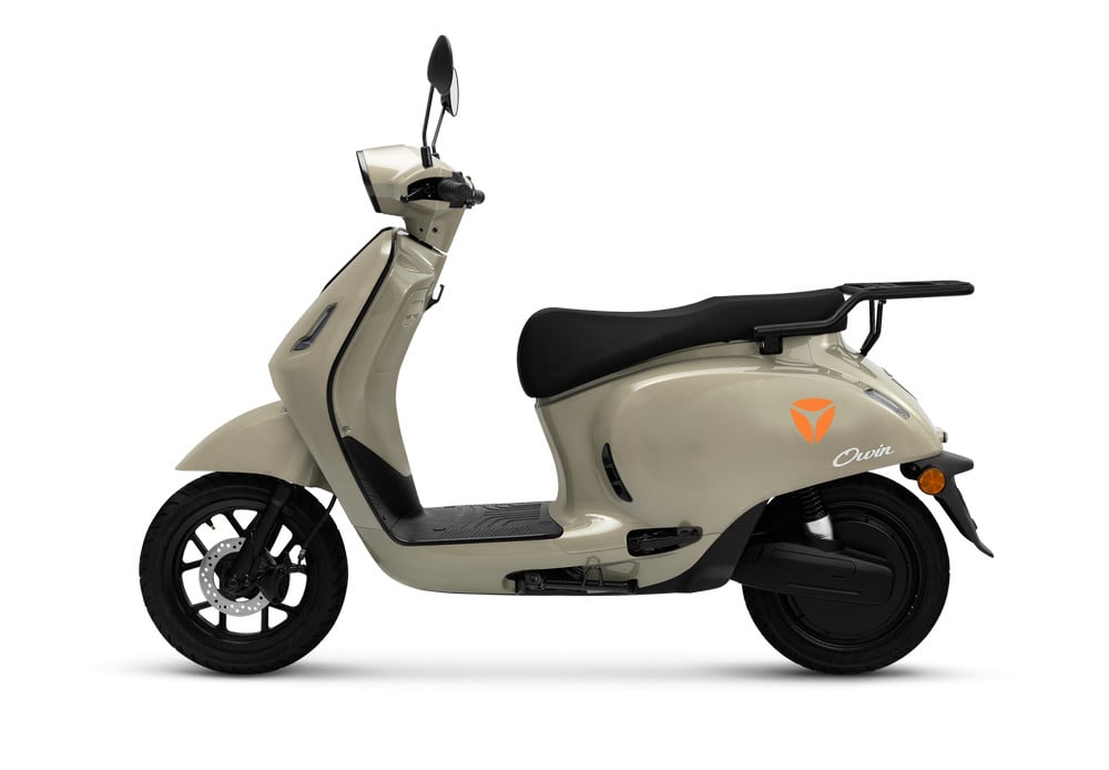Nieuw! Yadea Owin 25/45km de A-merk retrolook scooter!
