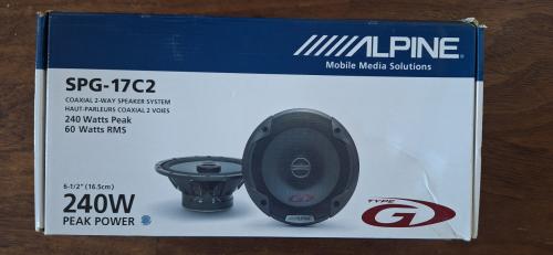 Alpine speaker