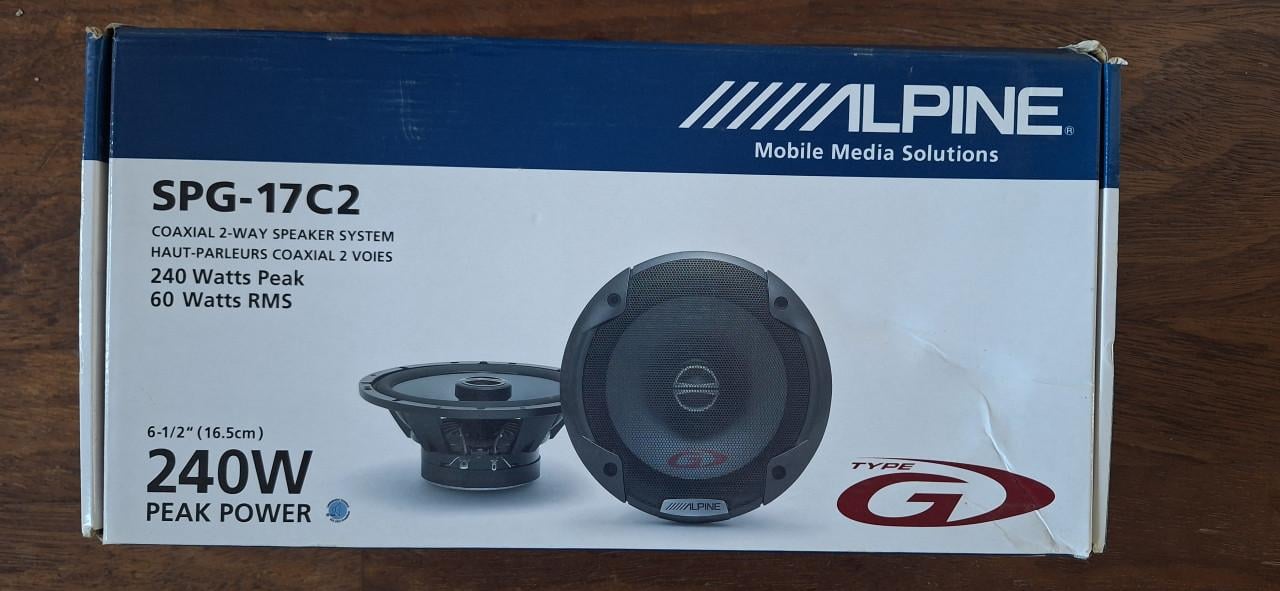 Alpine speaker