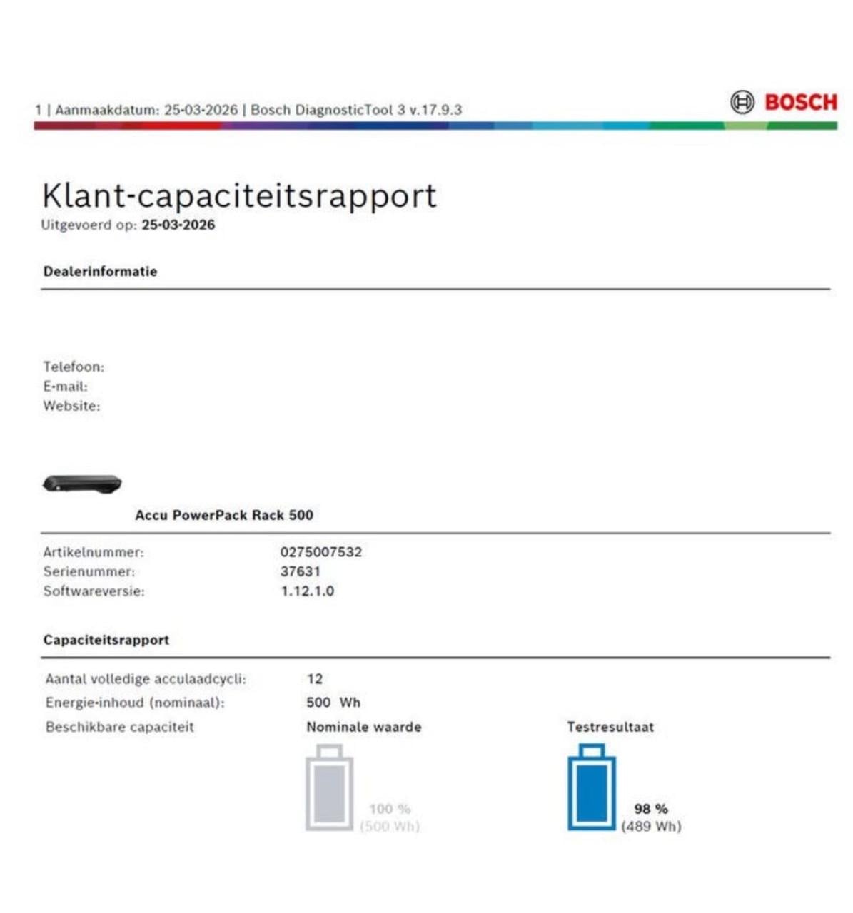 Bosch Accu 500W