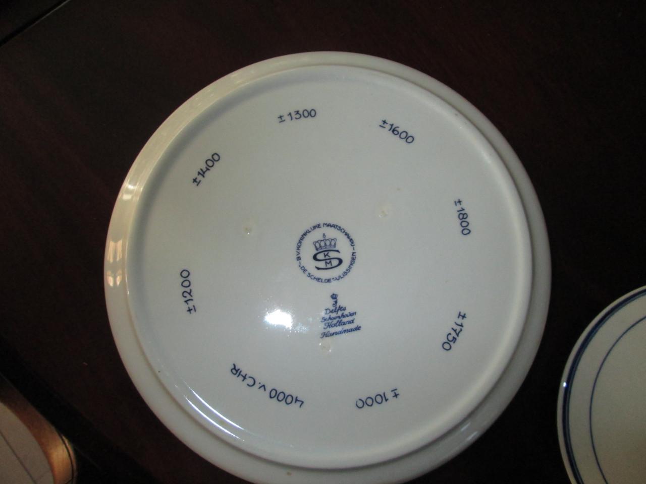 Koek/snoep schaal van "de Schelde"K.N.S.M.