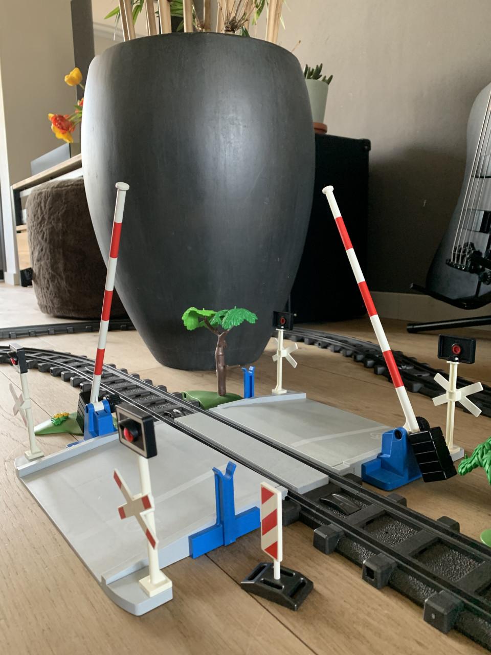 Playmobil trein met véél toebehoren