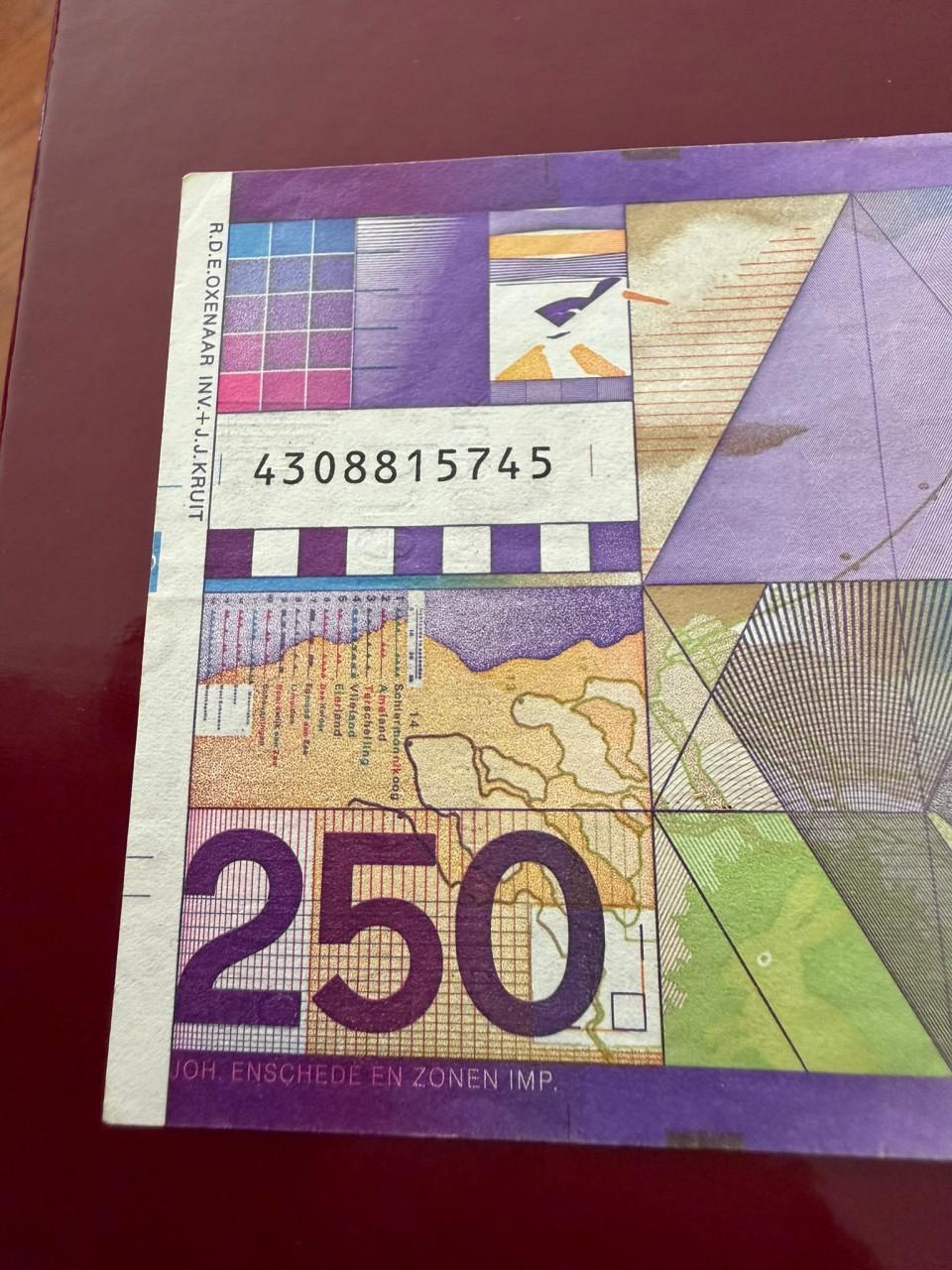 250 gulden biljet vuurtoren