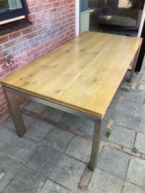 Eettafel eikenhout