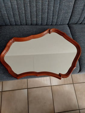 Te koop eiken spiegel