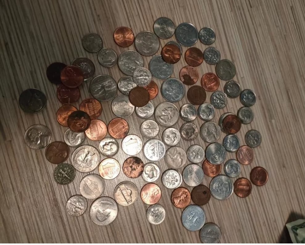 Amerikaanse dollars en munten