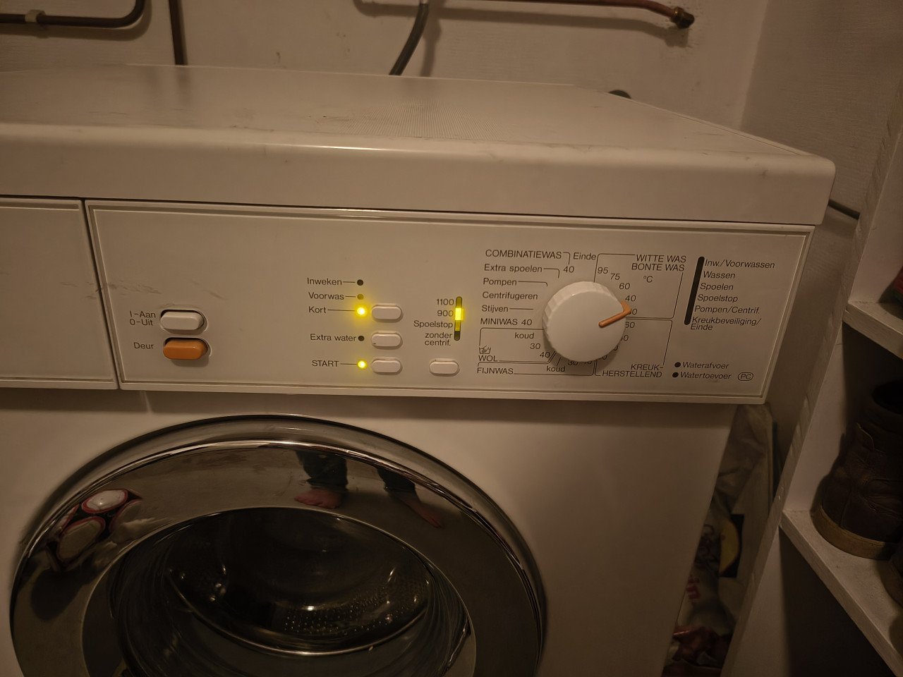 Miele Novotronic W838 wasmachine, voorlader. Opknapper! GRATIS