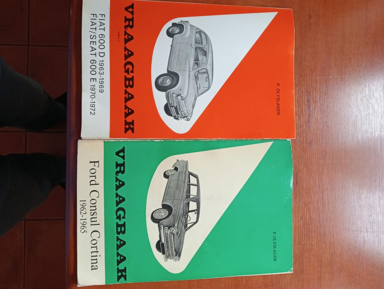 Vraagbaak onderhouds boekjes oldtimers