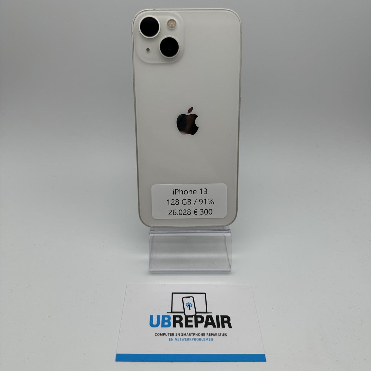 Apple iPhone 13 128 GB wit