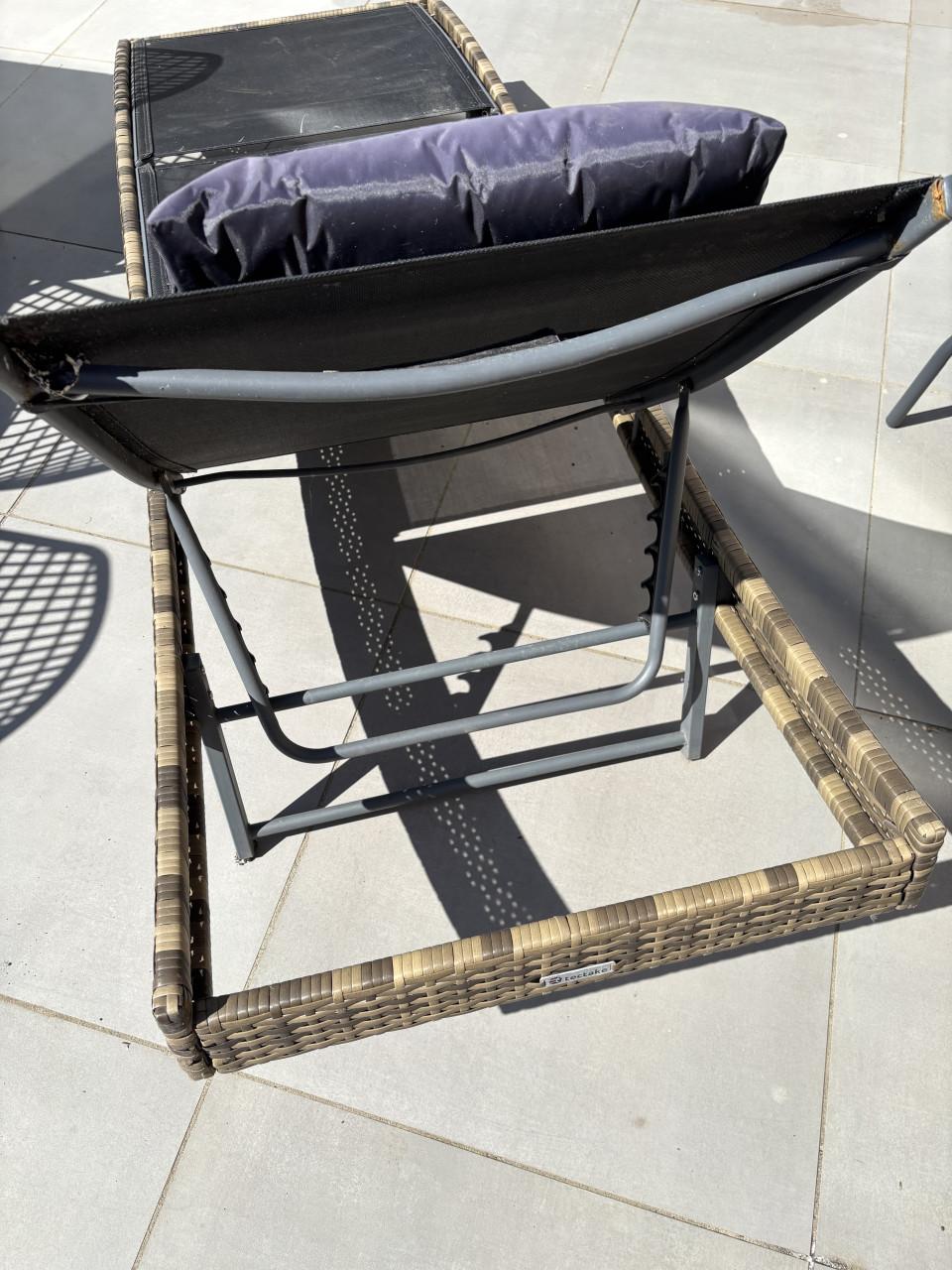 Comfortabel Tectake Wicker Ligbed (Moana) – Weg = Weg