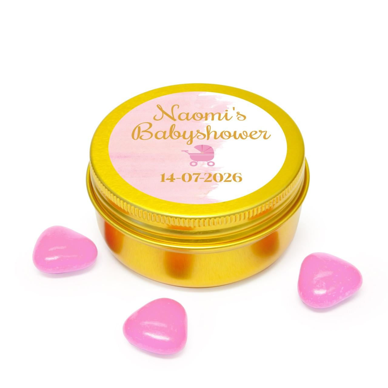 Kraamfeest bedankjes - papflesjes