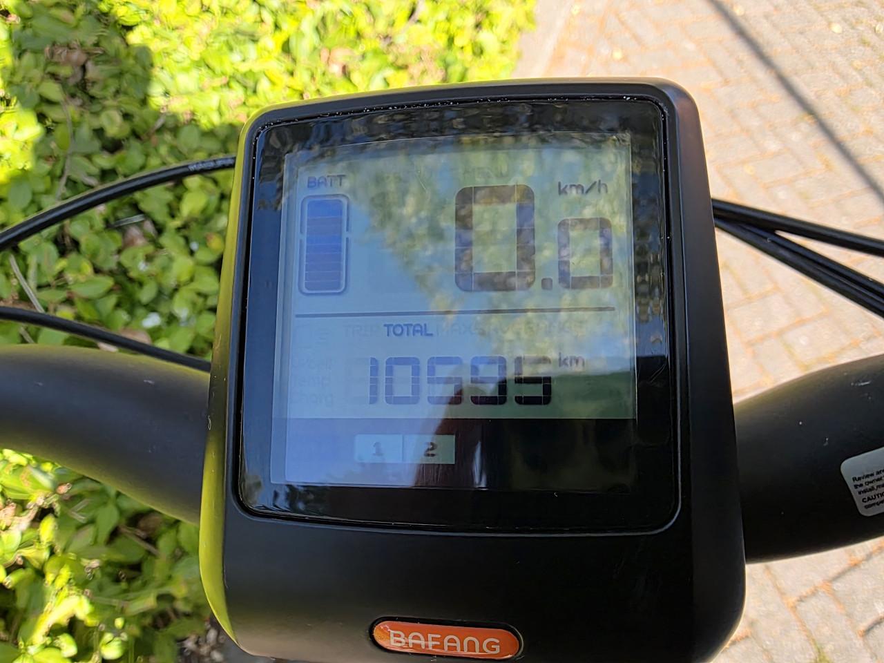 Keurig nette Brinckers elektrische heren fiets met middenmotor