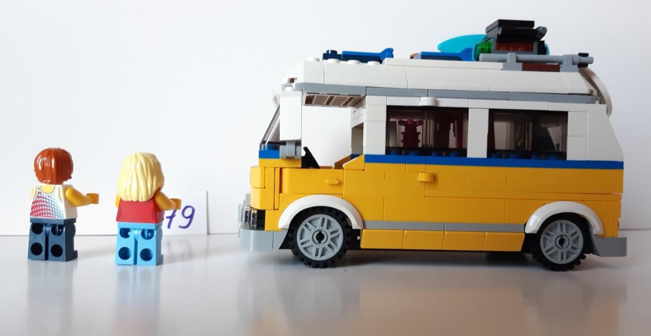LEGO Creator 31079: Zonnig Surferbusje of strandwachttoren of strandbuggy