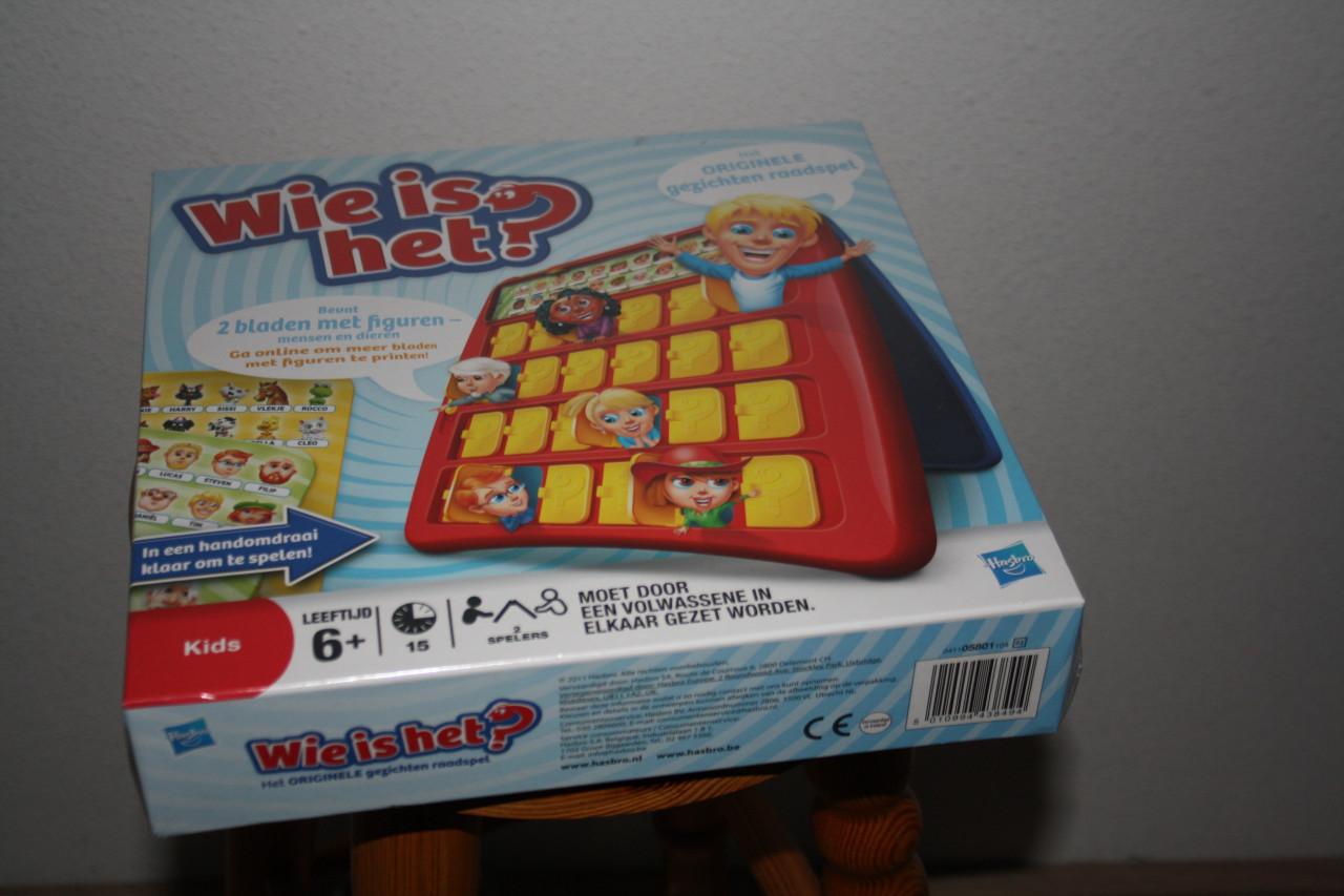 Te koop Raadspel Wie is het? - NIEUW