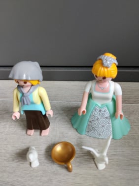 Playmobil, princes en dienstmeisje