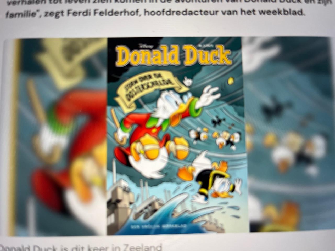 GEVRAAGD: Donald Duck 02-2025 storm over de Oosterschelde
