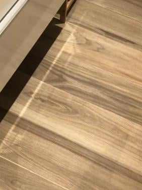 Restant vloertegel kastanje nerfkleur