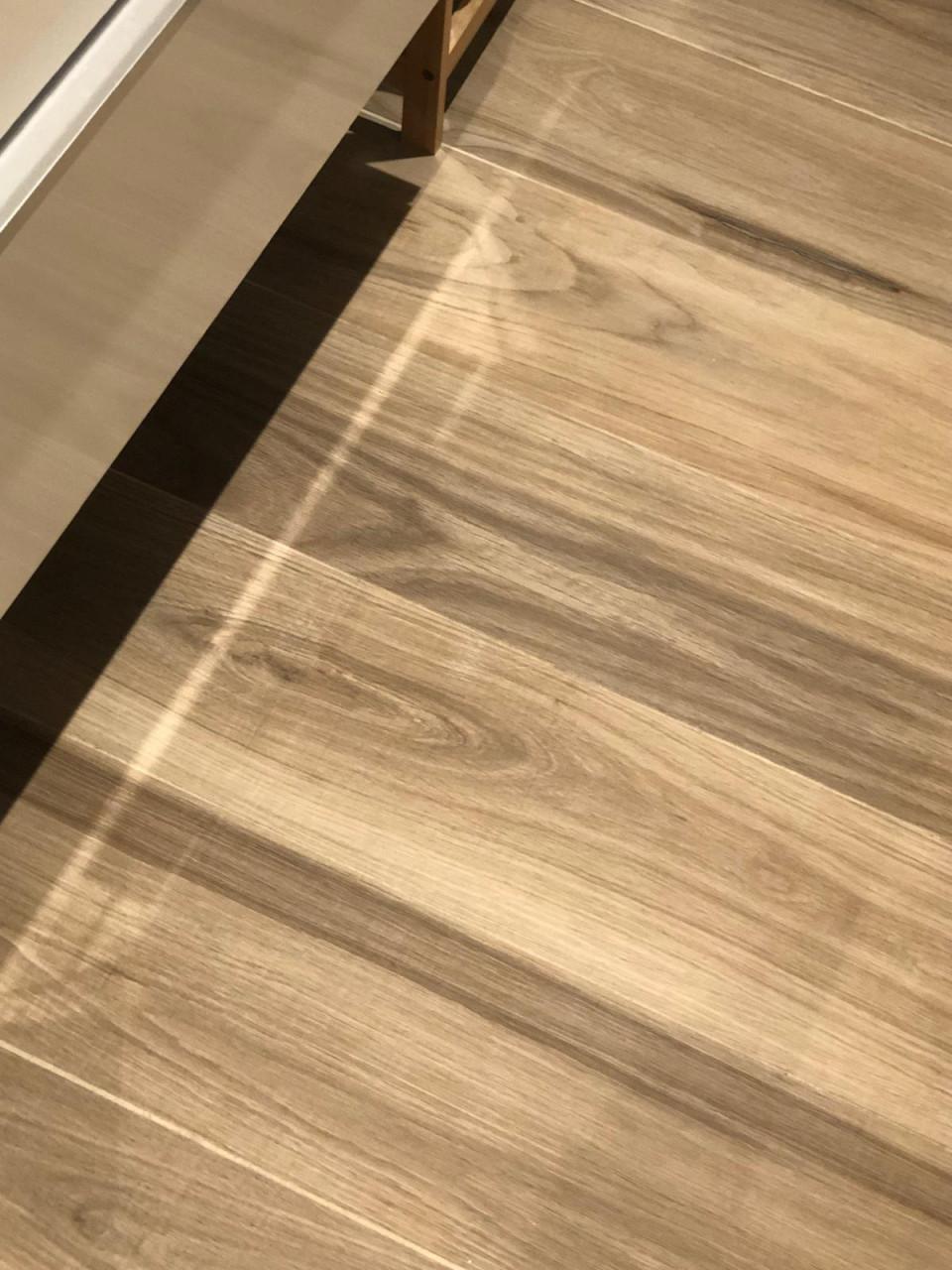 Restant vloertegel kastanje nerfkleur