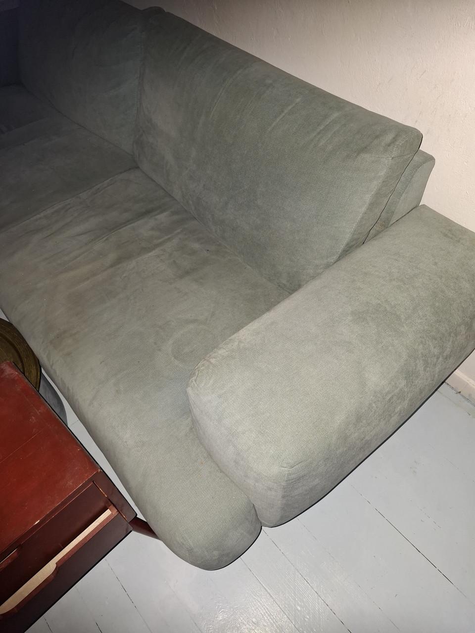 Heerlijk zachte stoffen bank