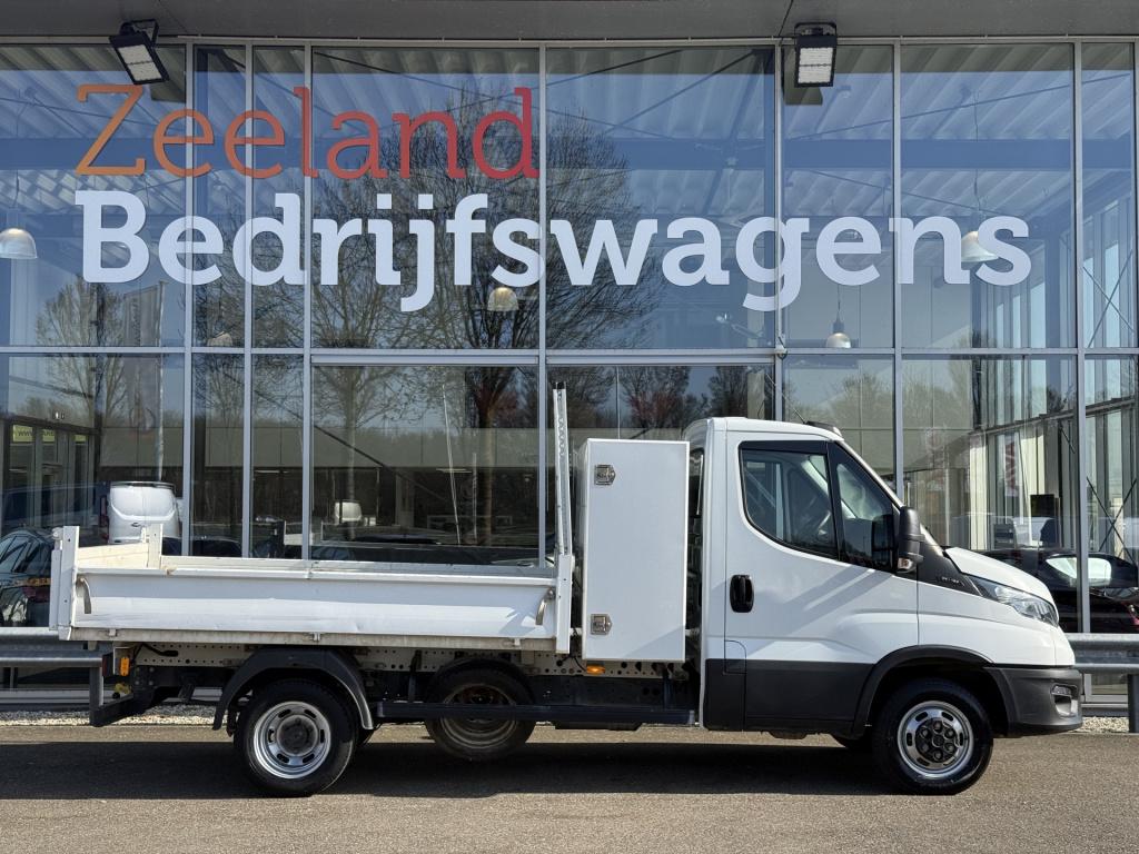 Iveco Daily 35c16 2.3 300 kipper | dubbellucht | trekhaak | leder | opbergk