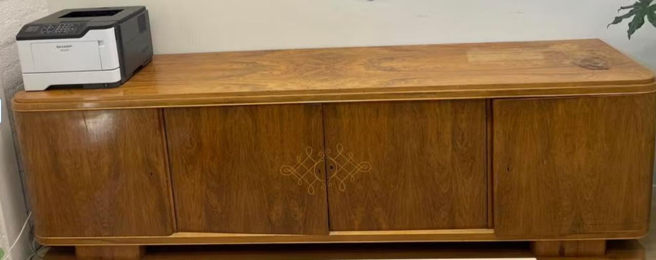 -gereserveerd- Vintage art-deco dressoir 2.5m gratis Heinkenszand