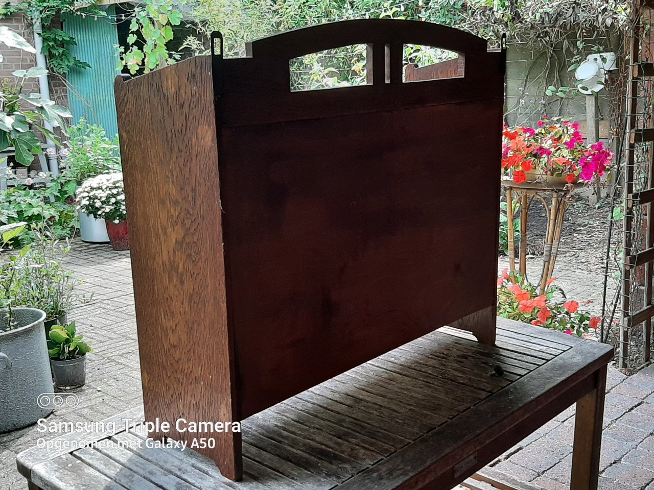Houten keukenkastje antiek