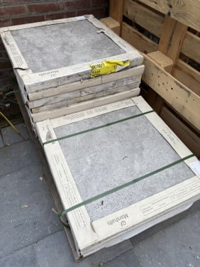 Keramische tuintegels 60x60x2