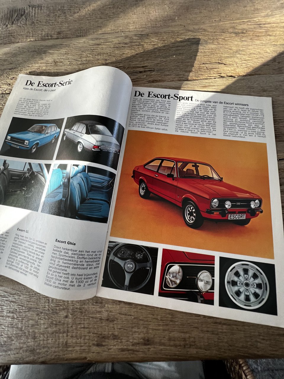 Ford Kopersgids Capri Taunus Escort