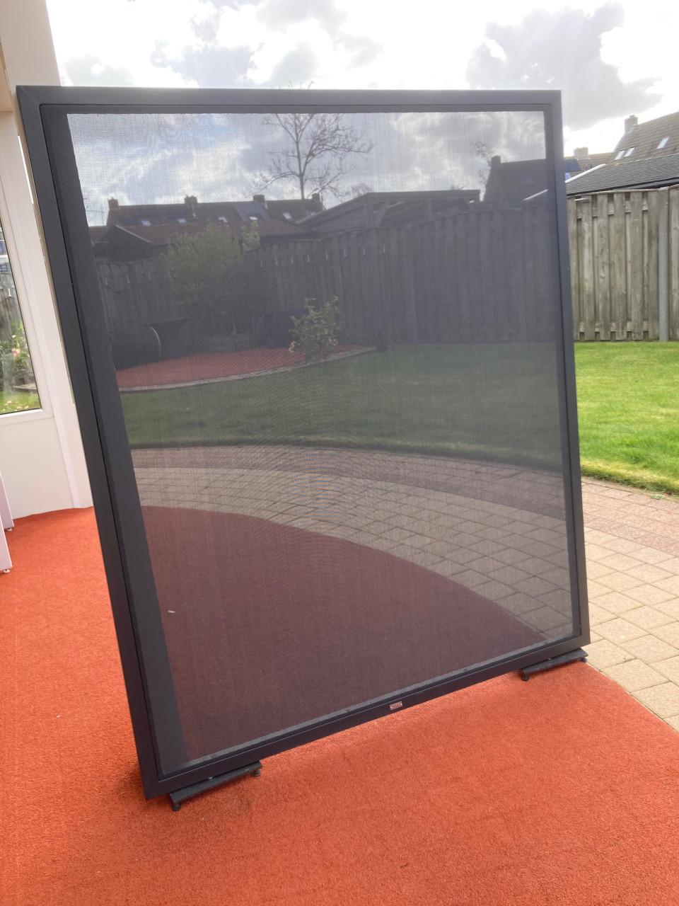 Life tuin-/privacyscherm 150x180 cm – aluminium – luxe uitstraling