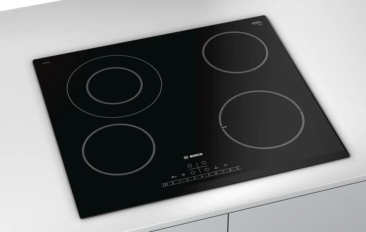 Z.G.A.N. Bosch Keramische kookplaat 60 cm Zwart. (inbouw)