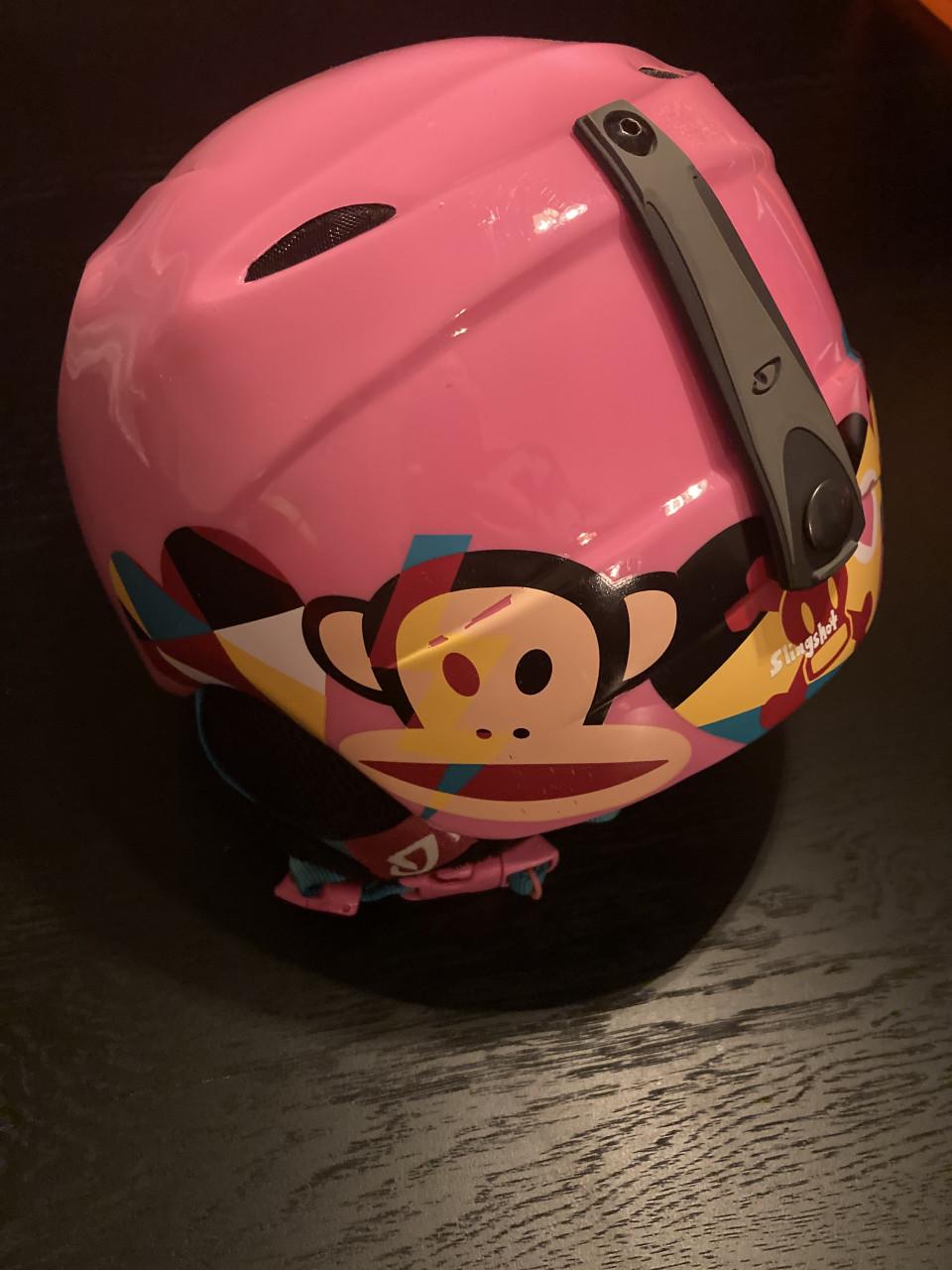 Skihelm GIRO roze maat XS-S