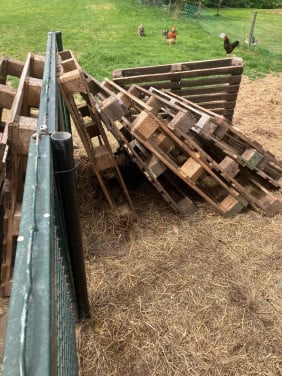 Gratis pallets kachelhout