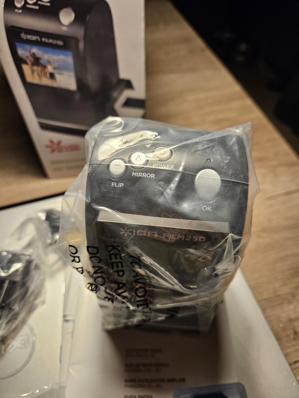 Nieuwe ION Film2SD 35 mm film en dia scanner met sd kaart...