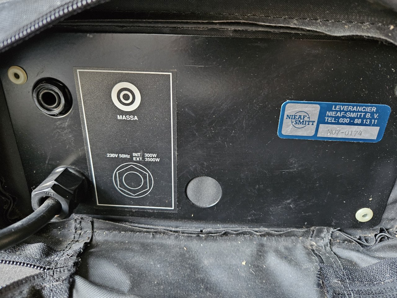 Werkende zeer nette Nieaf Smitt safetypat 3140 Apparaat Tester....