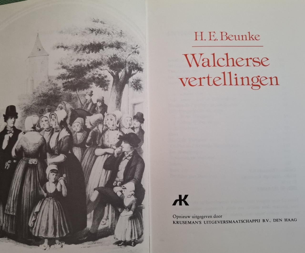 Walcherse vertellingen, door H.E. Beunke
