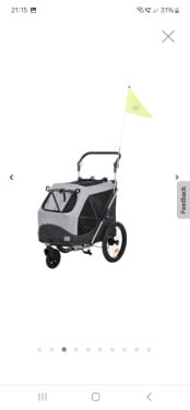 Honden fietskar