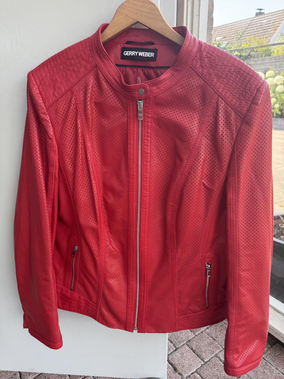 Leren dames jas (Gerry Weber)