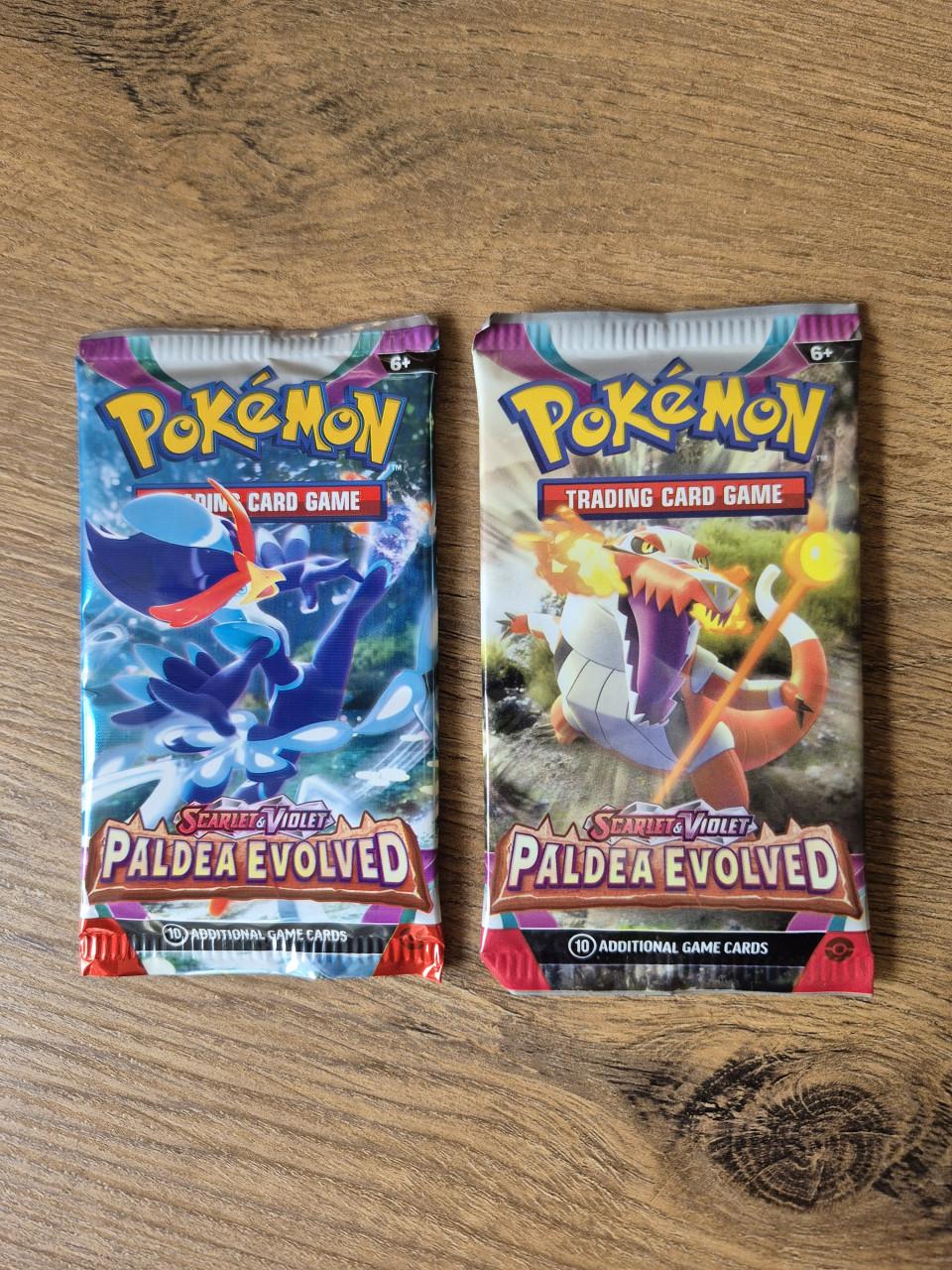 Pokemon Scarlet & Violet Paldea Evolved Booster Packs