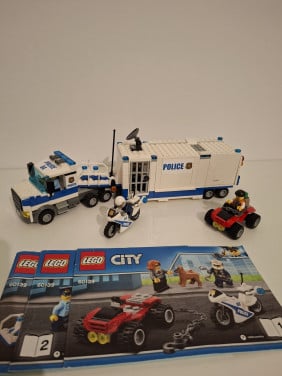 Lego city politie 60139 compleet met boekjes