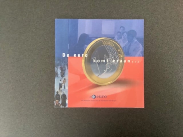 Nederland, euro introductie set met boekje.