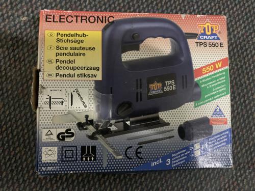 Top Craft Pendel decoupeerzaag TPS 550 E