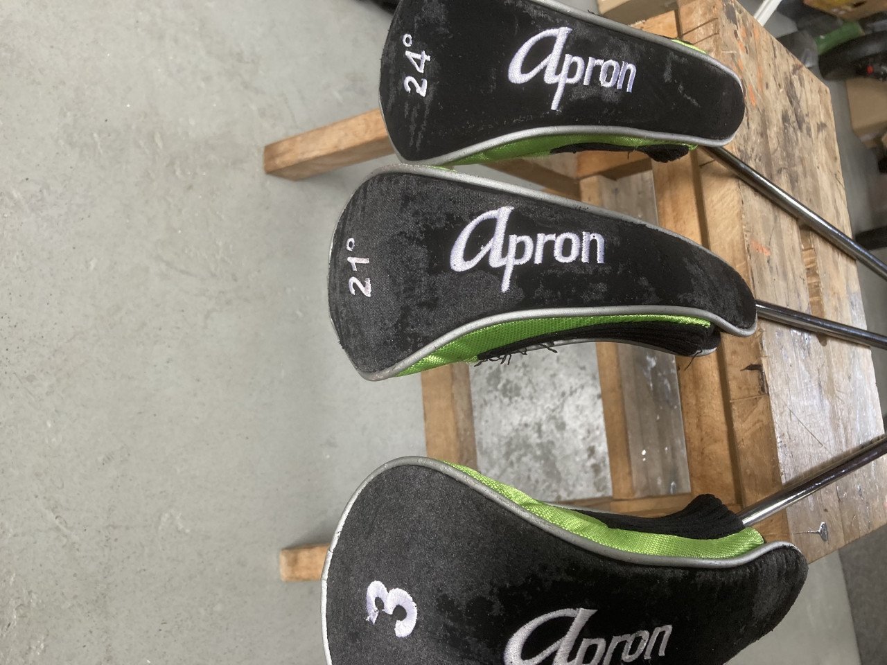 Apron GPX golfset met Master Legend trolley heren 179