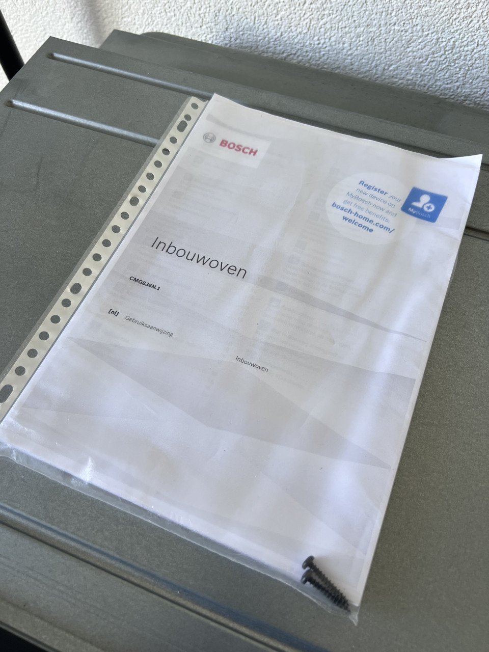 Zeer nette Bosch Serie 8 Combi-oven Topklasse design & prestaties!
