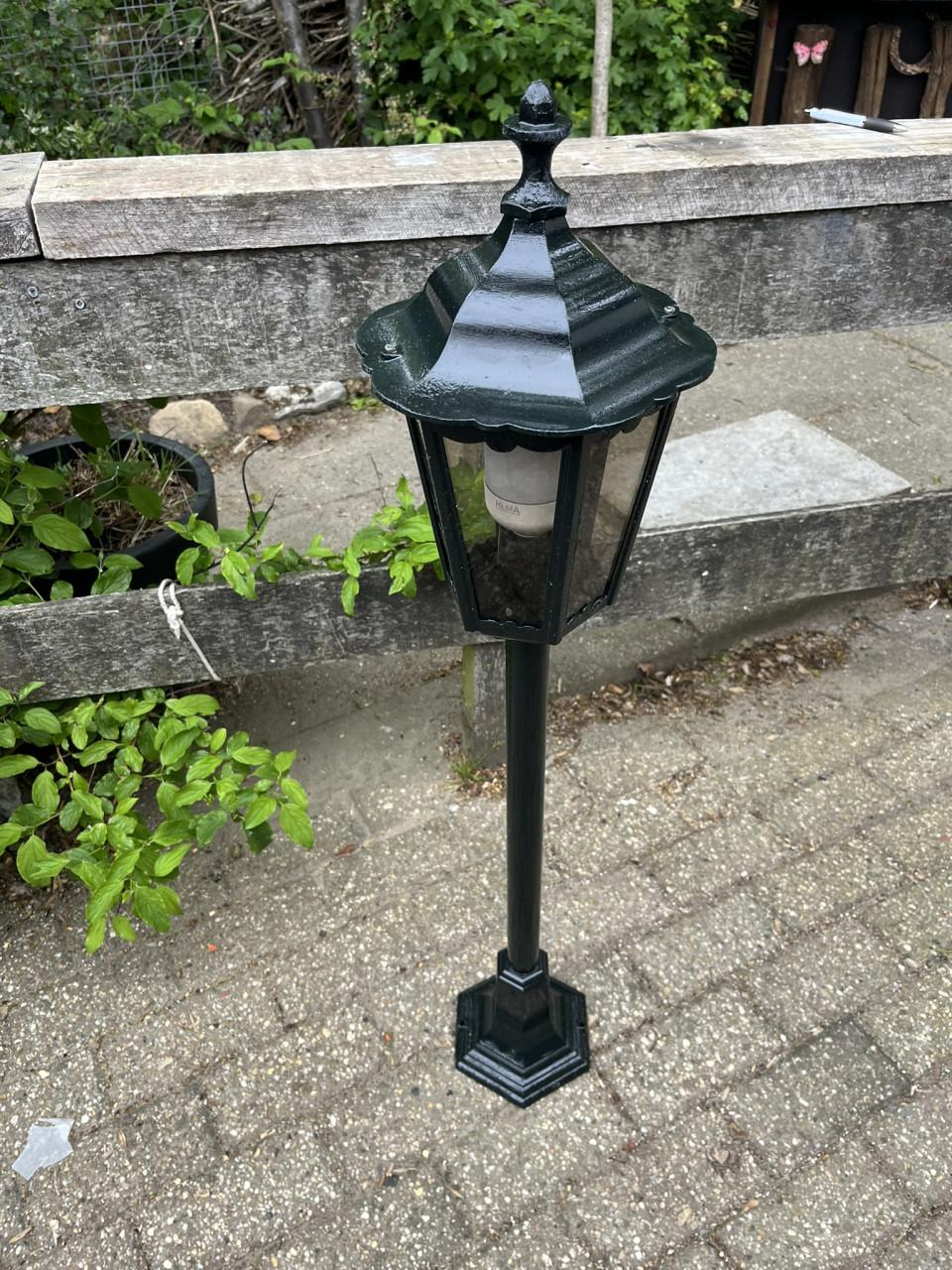Terraslamp Ancona, aluminium