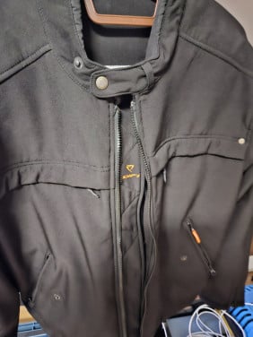Motorjassen plus handschoenen