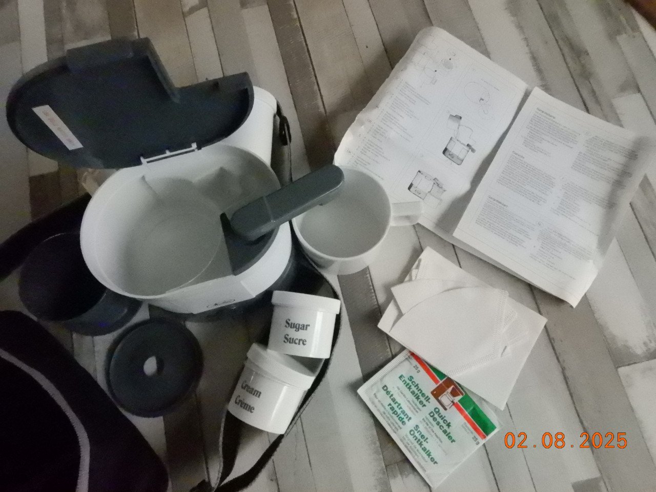 Kleine melitta koffiezetapparaat