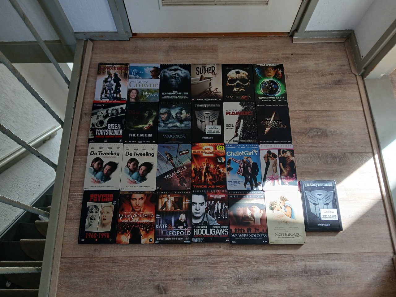 Steelbook dvd's 25 stuks