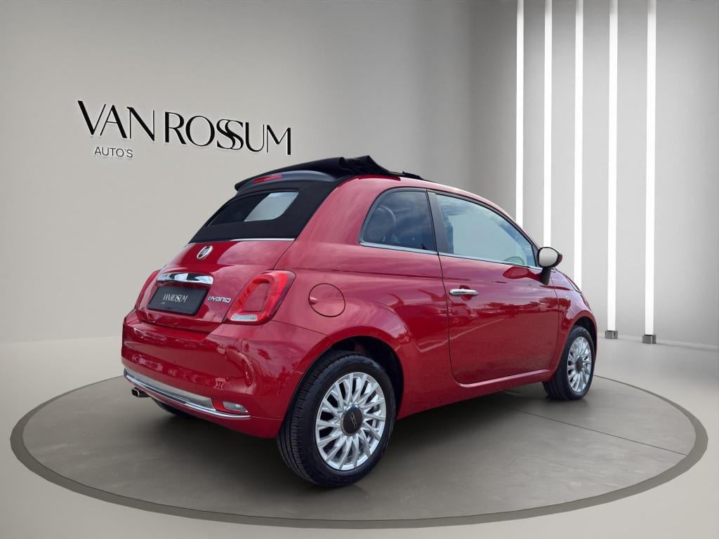Fiat 500 C 1.0 hybrid | airco (autom) | navi | cruise c | 16 "| bluetooth |