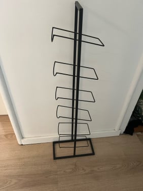 Wijnrek zwart
