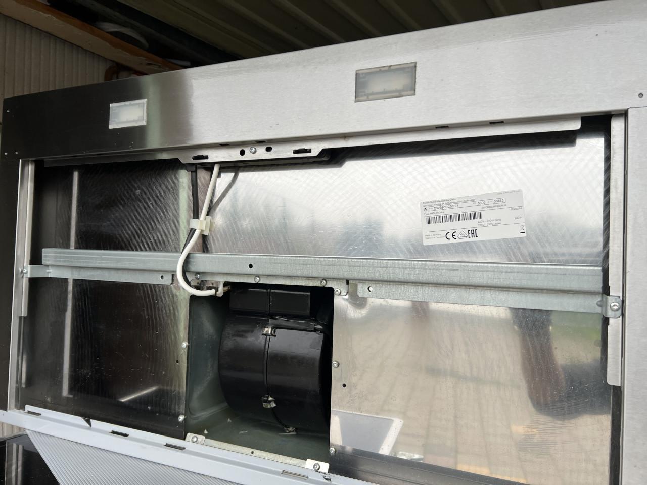 Bosch RVS Wandschouw Afzuigkap 90 cm (DWB96BC50) Als nieuw!